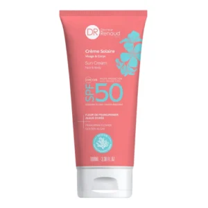 کرم ضد آفتاب صورت و بدن دکتر رناد Dr. Renaud با SPF50 | حجم 100 میلی‌لیتر
