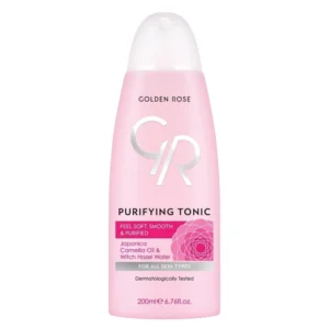 تونر پاک کننده پوست گلدن رز Golden Rose مدل Purifying Tonic – مناسب انواع پوست | حجم 200 میلی‌لیتر