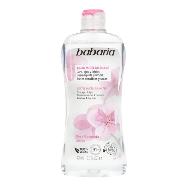 میسلار واتر ملایم باباریا Babaria مدل Rosehip