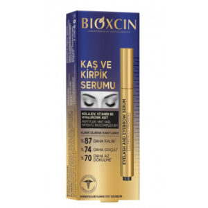 سرم تقویتی ابرو و مژه بیوکسین Bioxcin – حاوی کلاژن و هیالورونیک اسید | حجم 3 میلی‌لیتر
