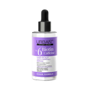 سرم ضد ریزش شماره 6 اربن کر Urban Care مدل Expert No.6 – حاوی بیوتین و کافئین | حجم 50 میلی‌لیتر