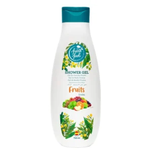 شامپو ژل حمام میوه‌ای فرش فیل Fresh Feel مدل Fruits | حجم 750 میلی‌لیتر