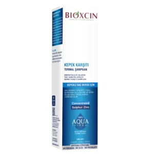 شامپو ضد شوره مو بیوکسین Bioxcin مدل Aqua Thermal – حاوی زینک پیریتیون و آب حرارتی | حجم 300 میلی‌لیتر