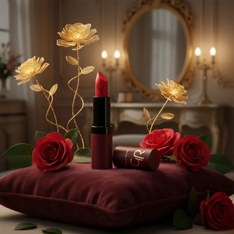 تصاویر محصول رژ لب جامد مات ولوت گلدن رز