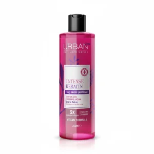 شامپو کراتین ترمیم کننده قوی اربن کر مدل Intense Keratin – موهای ضعیف و آسیب دیده | حجم 350 میل
