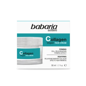 کرم صورت کلاژن گیاهی باباریا مدل Collagen – سفت کننده، جوان‌ساز و آبرسان عمیق پوست | حجم 50 میلی‌لیتر