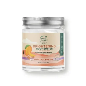 کره بدن روشن کننده انبه و روغن بادام پتال فرش Petal Fresh مدل Brightening | حجم 237 میل