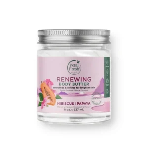 کره بدن مغذی هیبیسکوس و پاپایا پتال فرش Petal Fresh مدل Renewing | حجم 237 میل