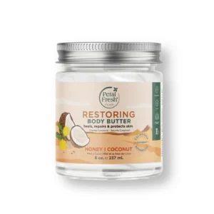 کره بدن ترمیم کننده عسل و نارگیل پتال فرش Petal Fresh مدل Restoring | حجم 237 میل