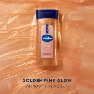 تصاویر محصول روغن بدن شاین دار وازلین مدل Sunlit Glow